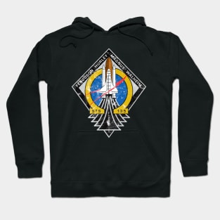 STS-135 Vintage Logo Hoodie